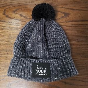 Love your melon pom hat